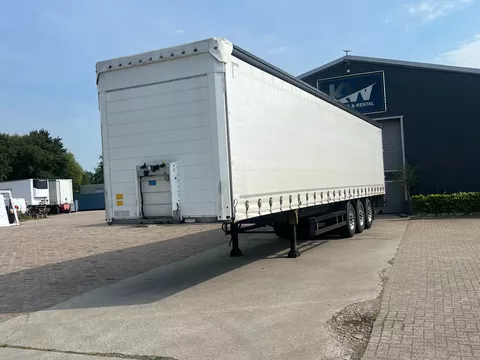 Schmitz Cargobull 3 assen, achtersluitklep, Alcoa's